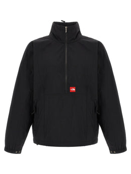 The North Face Schwarze Nylon-Shell-Jacke