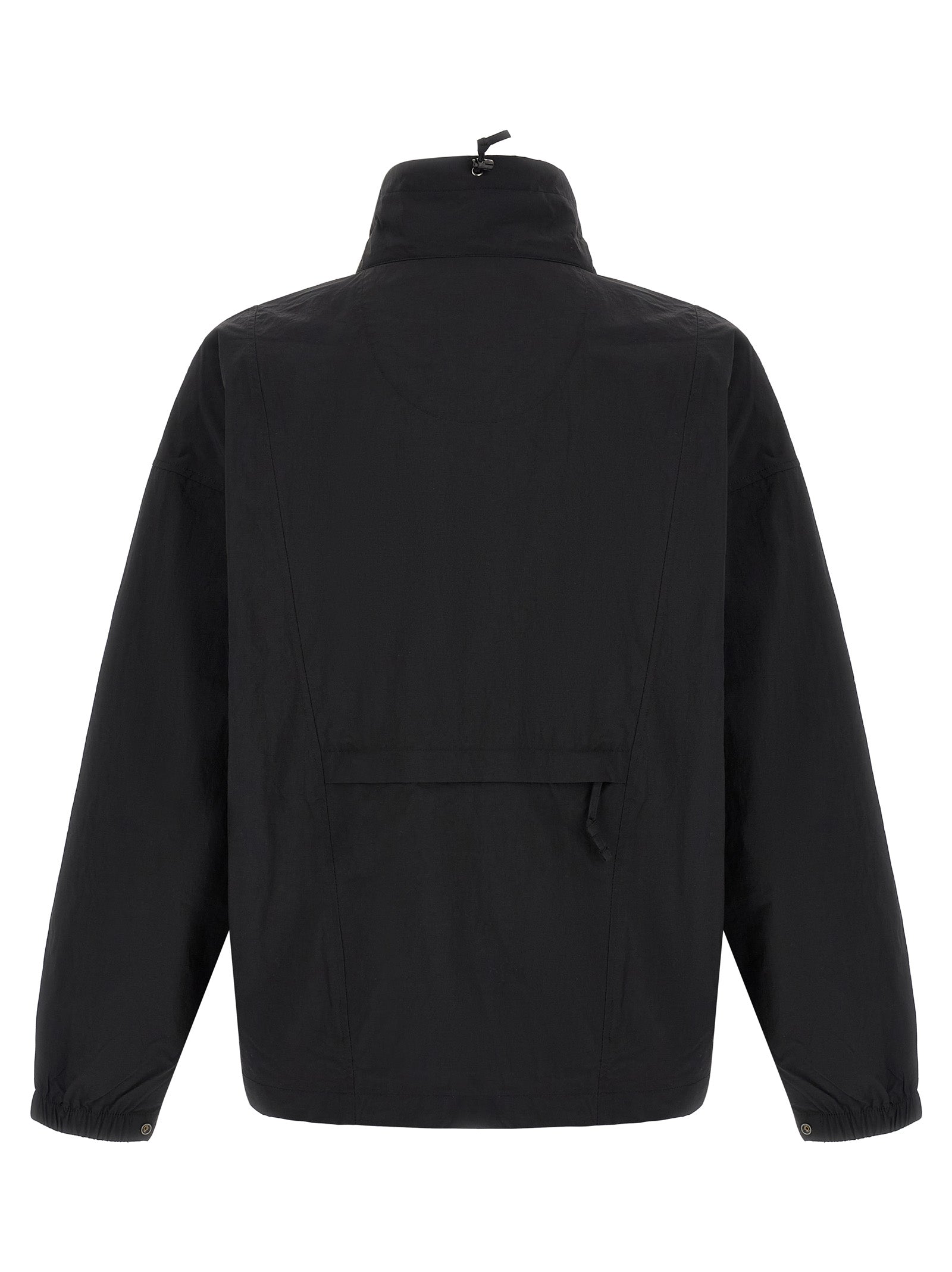The North Face Schwarze Nylon-Shell-Jacke