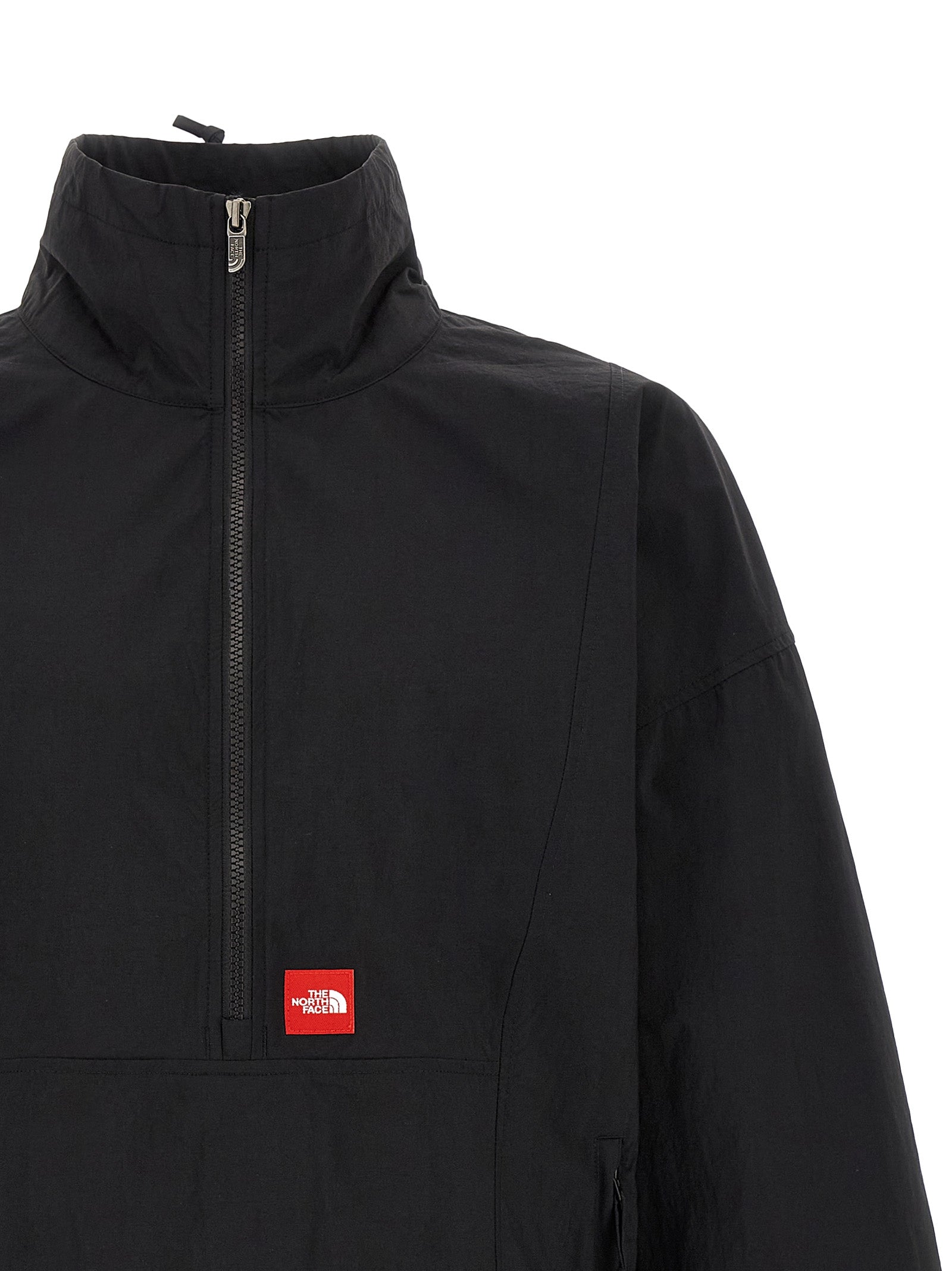 The North Face Schwarze Nylon-Shell-Jacke