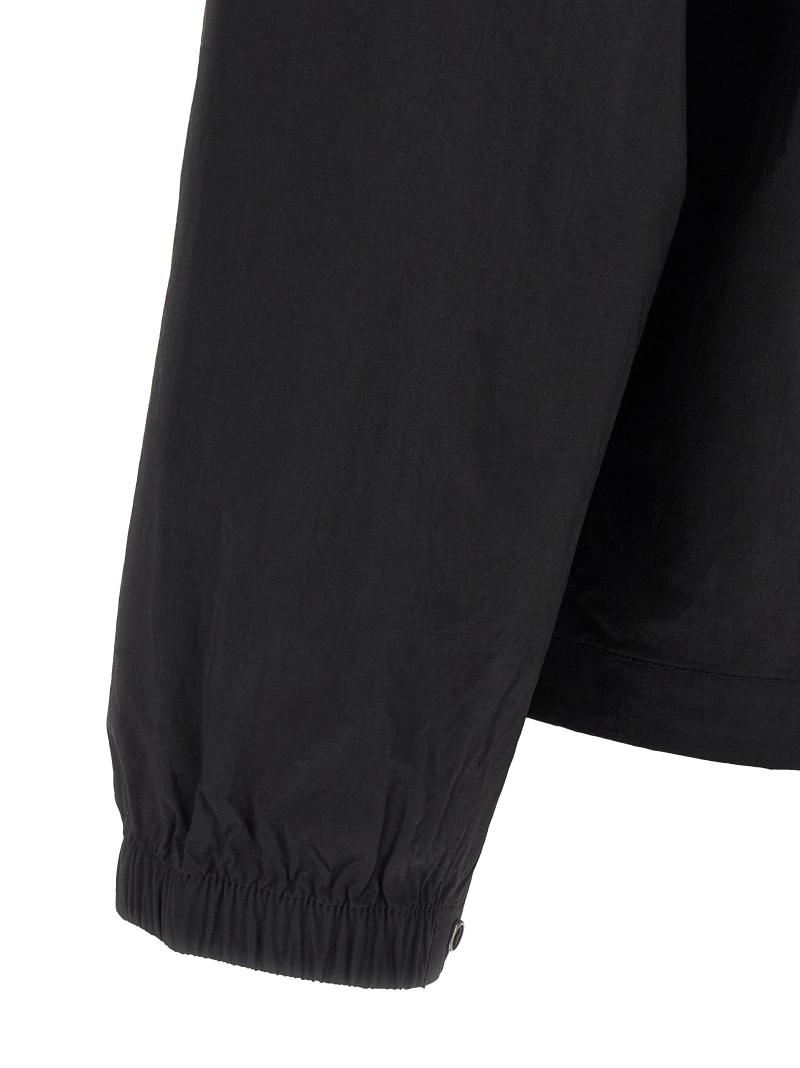 The North Face Schwarze Nylon-Shell-Jacke