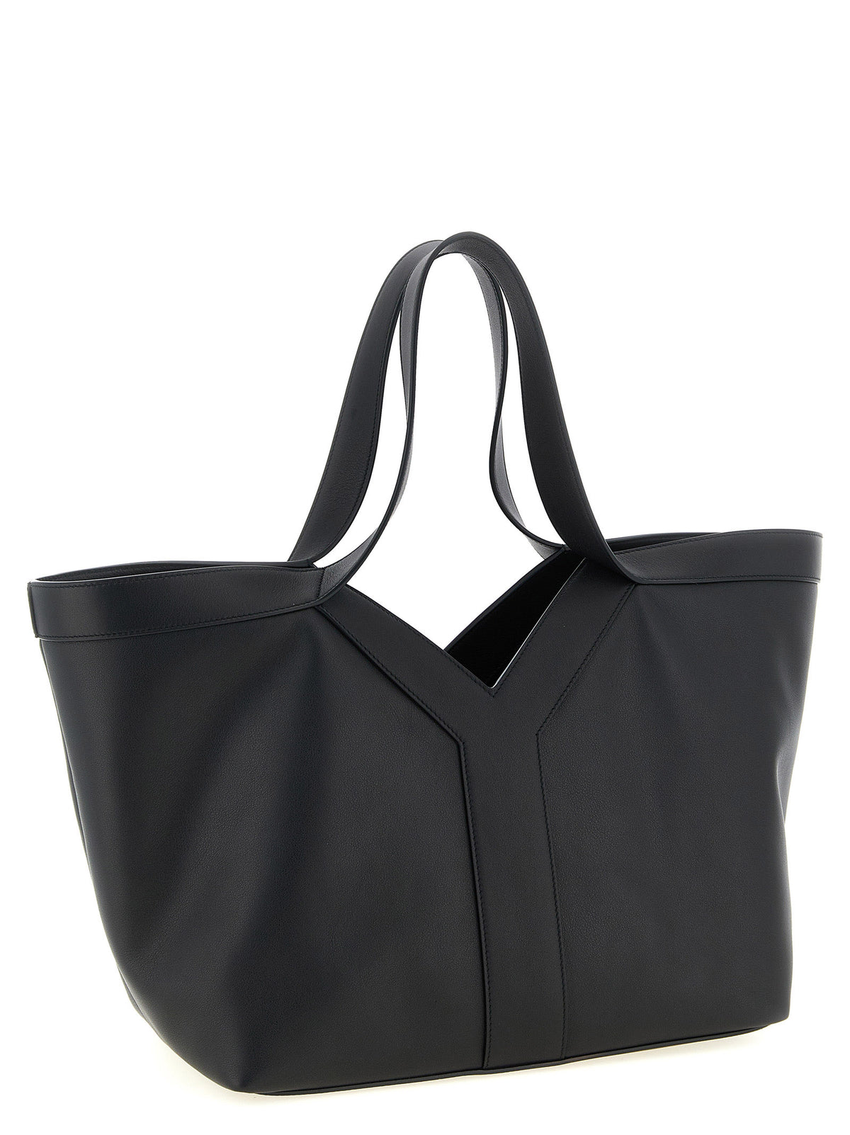 Saint Laurent Schwarze Kalbsleder-Tasche