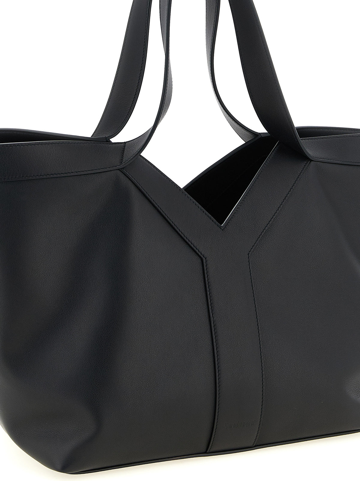 Saint Laurent Schwarze Kalbsleder-Tasche