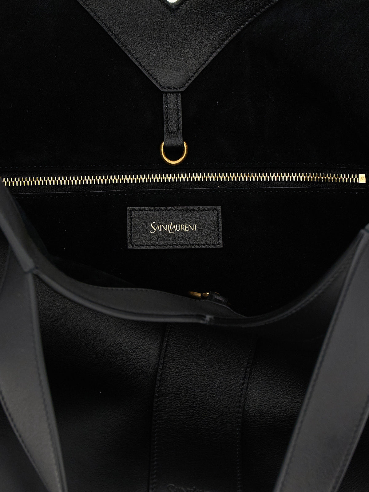 Saint Laurent Schwarze Kalbsleder-Tasche
