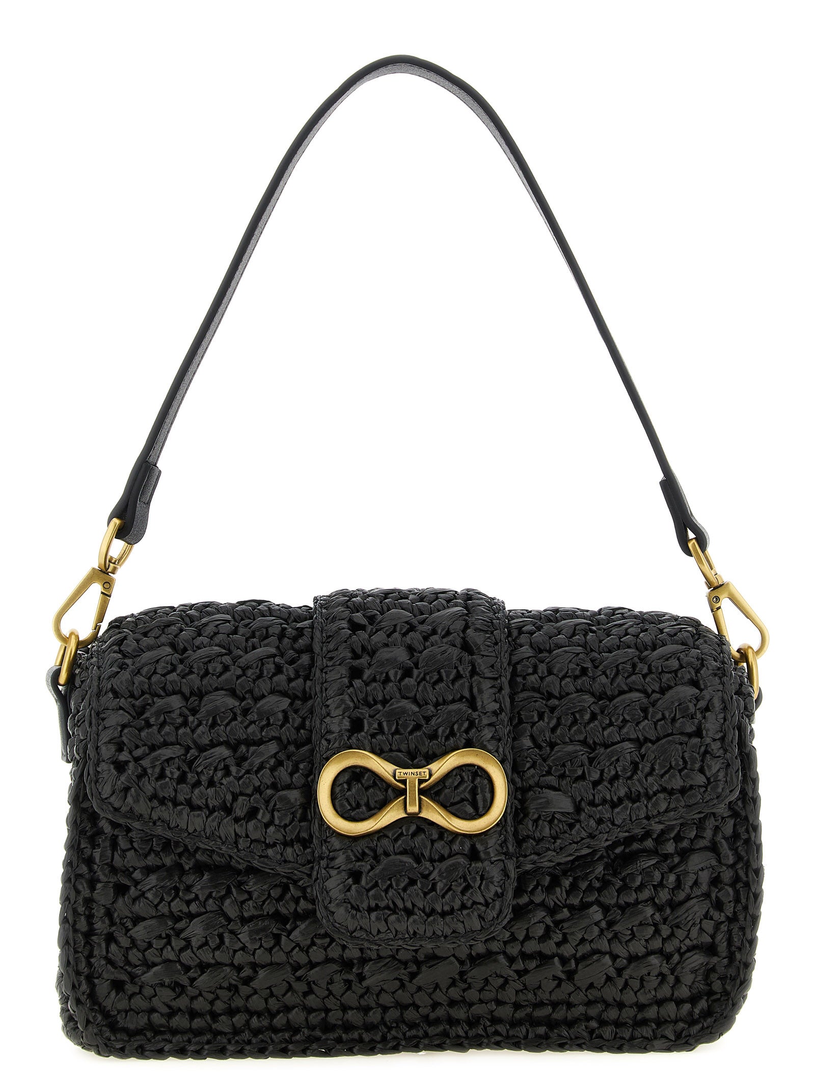 Twinset Schwarze Crossbody Bag aus Polypropylen