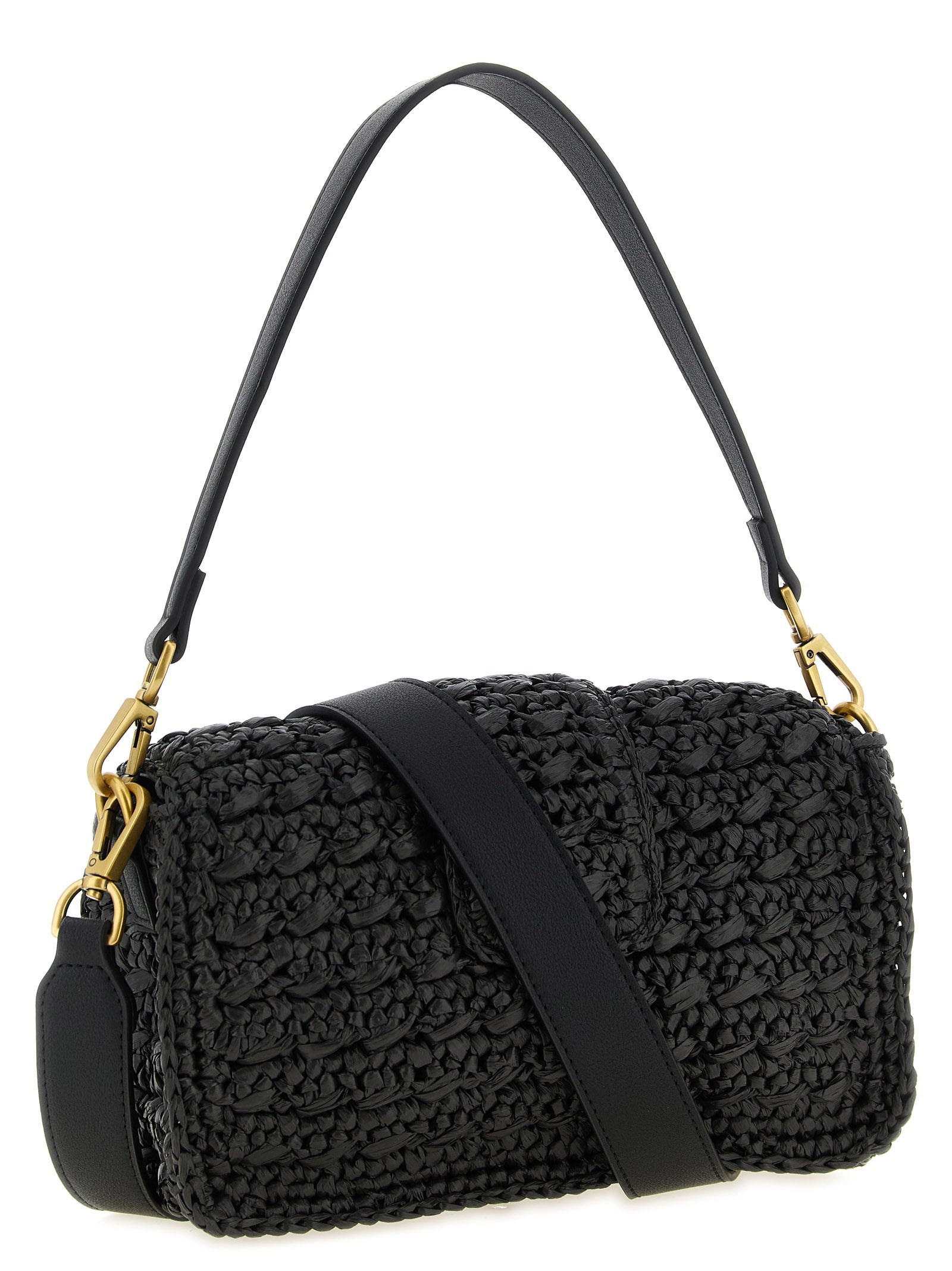 Twinset Schwarze Crossbody Bag aus Polypropylen