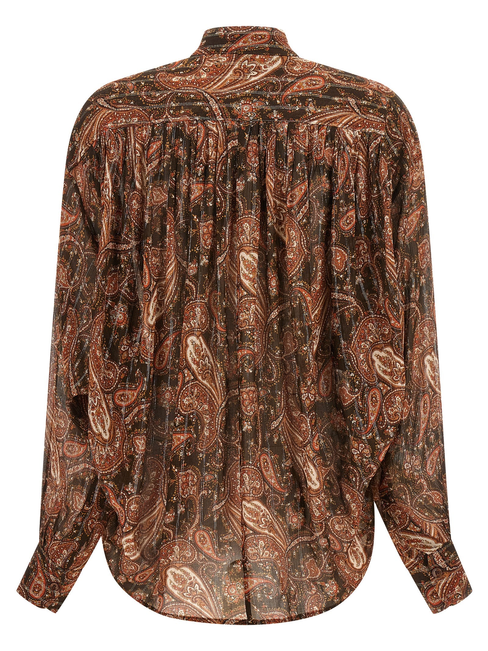 The Andamane Mehrfarbige Viskose-Bluse