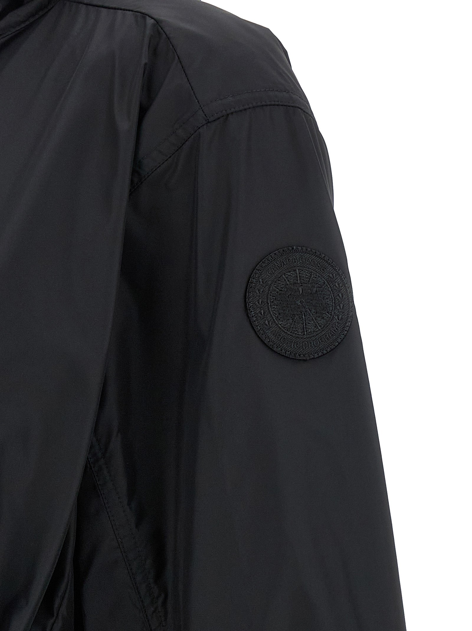 Canada Goose Schwarzer Parka aus Polyamid