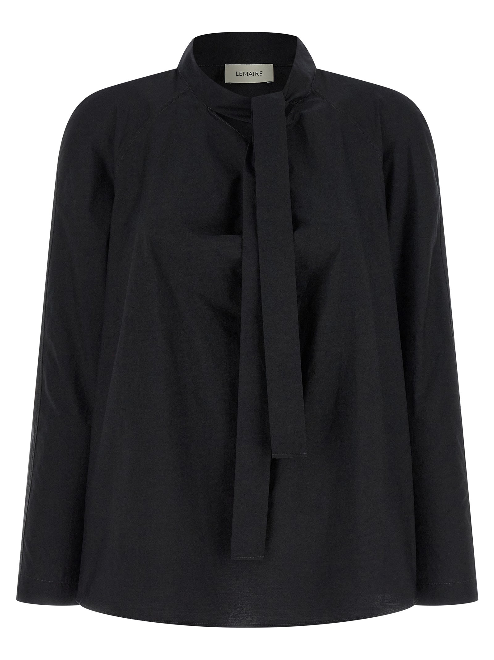 Lemaire Schwarze Baumwollbluse
