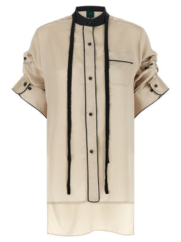 MAISON JEJIA Beige Polyester Bluse