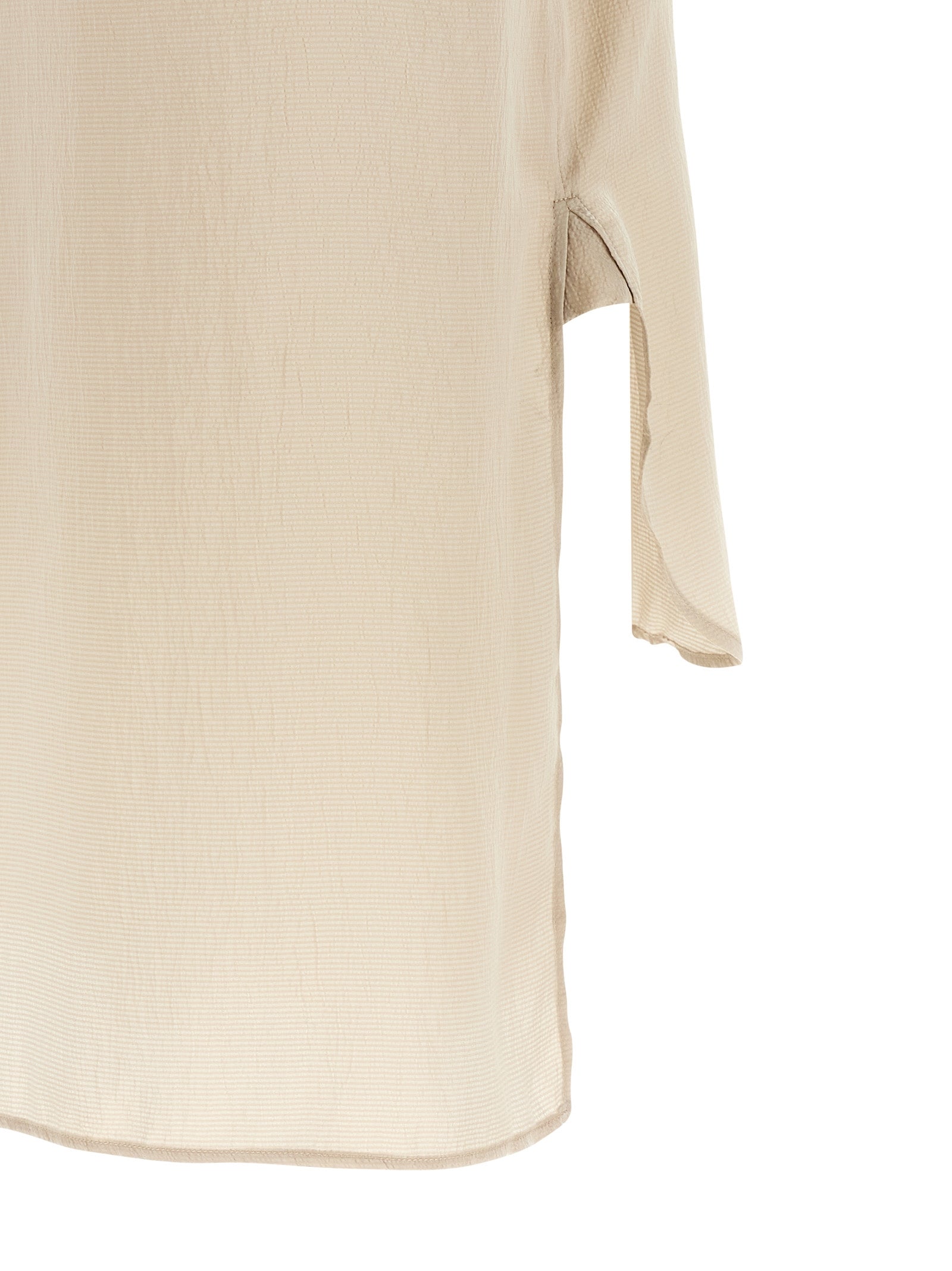 MAISON JEJIA Beige Polyester Bluse