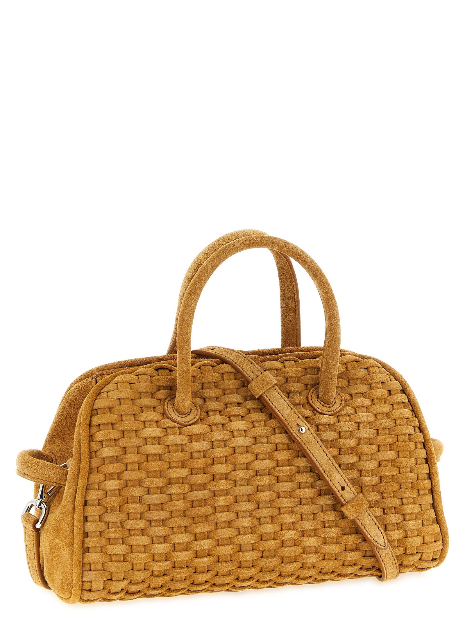 Jacquemus Beige Kalbsleder Handtasche