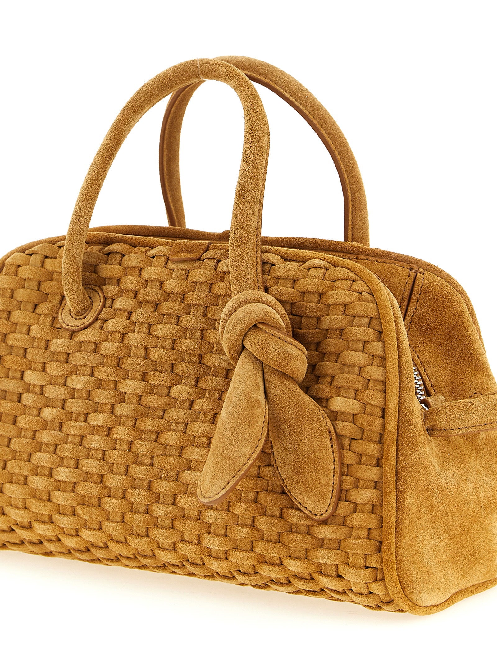 Jacquemus Beige Kalbsleder Handtasche