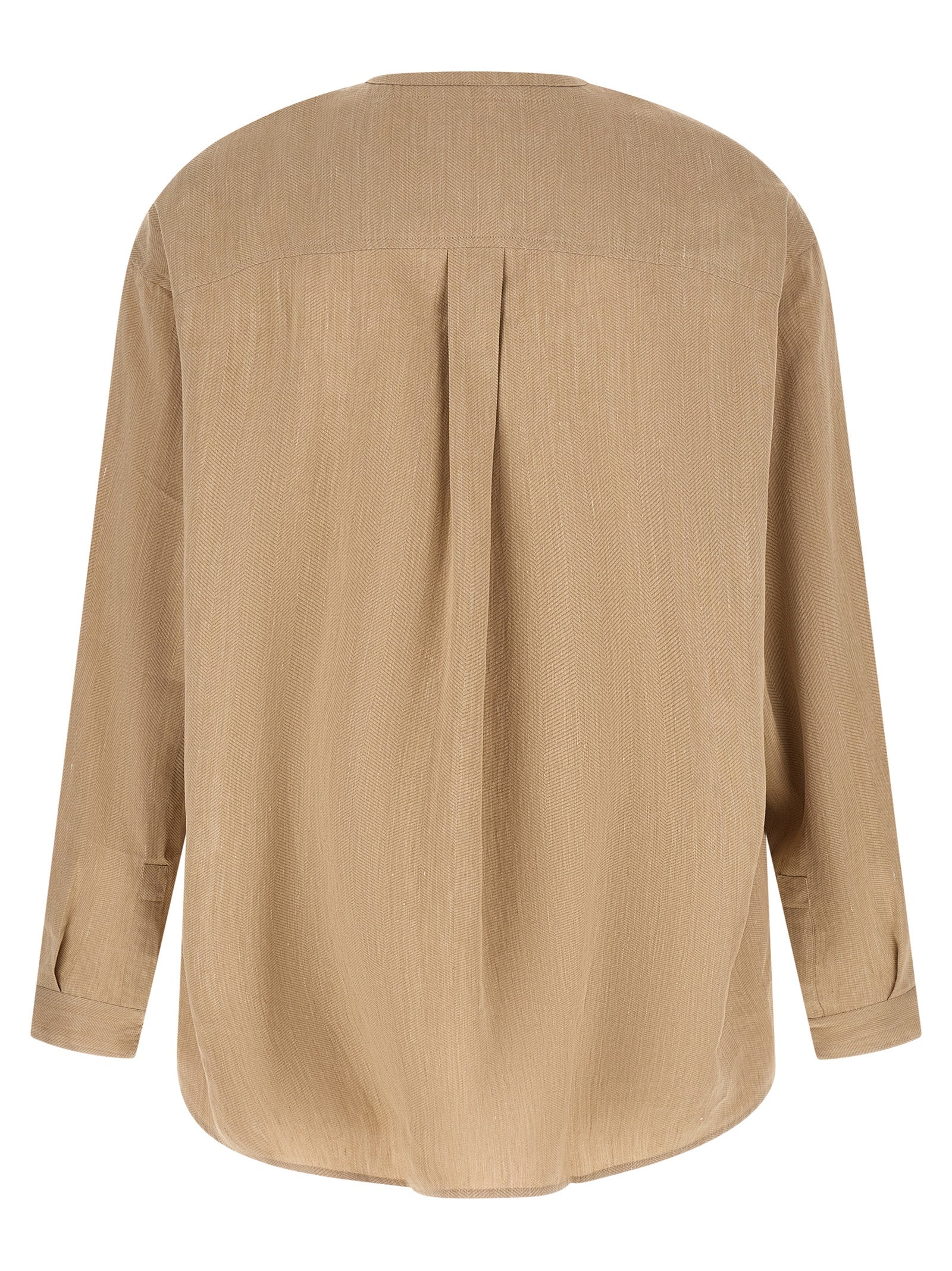 Jacquemus Bicolor Leinenbluse