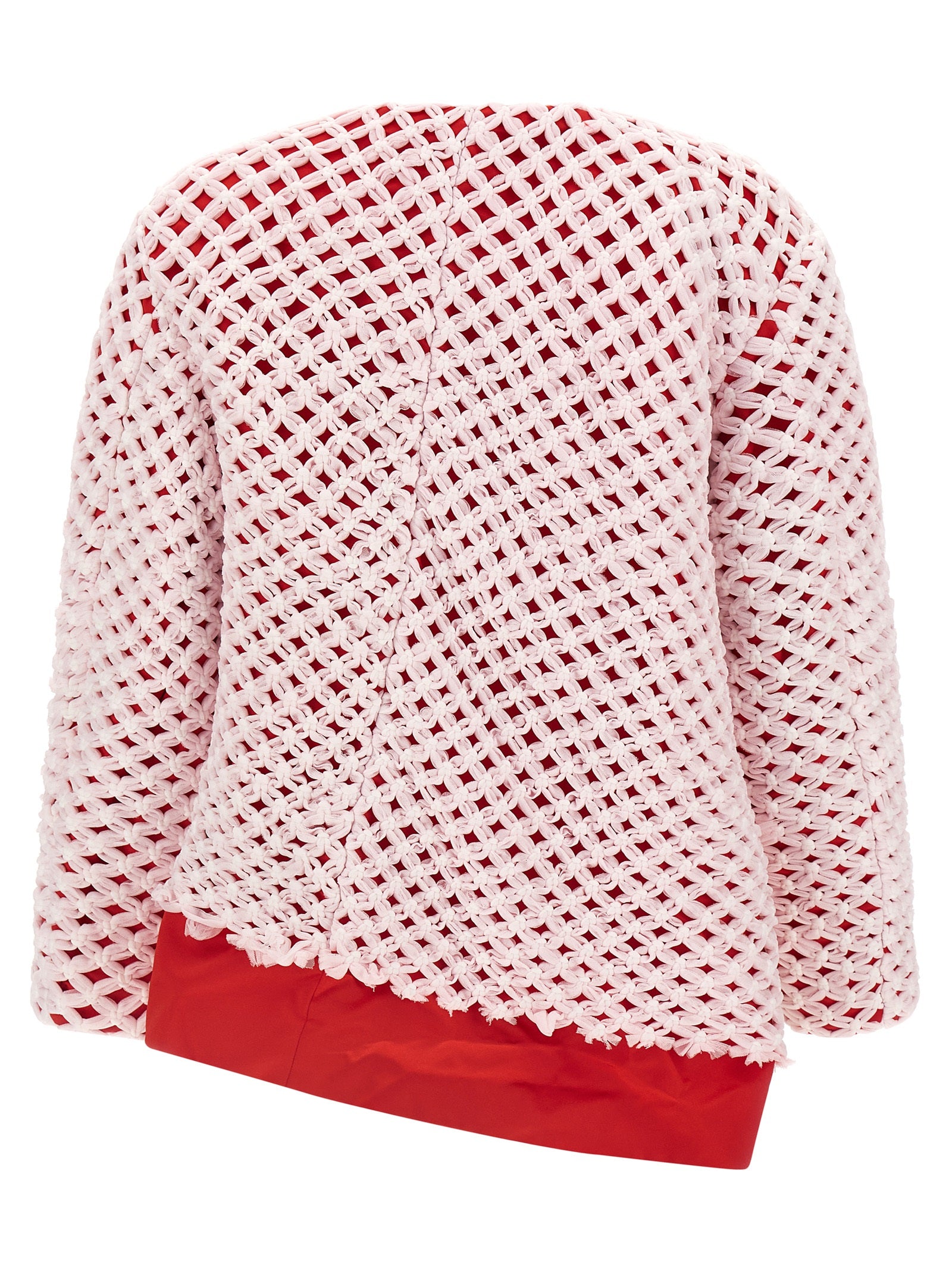 Comme Des Garçons Mehrfarbiger Polyester-Blazer