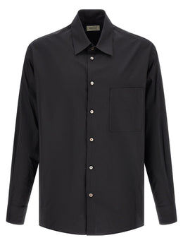 Lemaire Schwarze Baumwollbluse