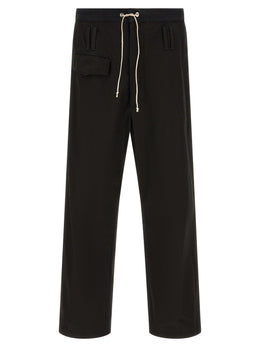 Namacheko Schwarze Baumwoll-Freizeithose
