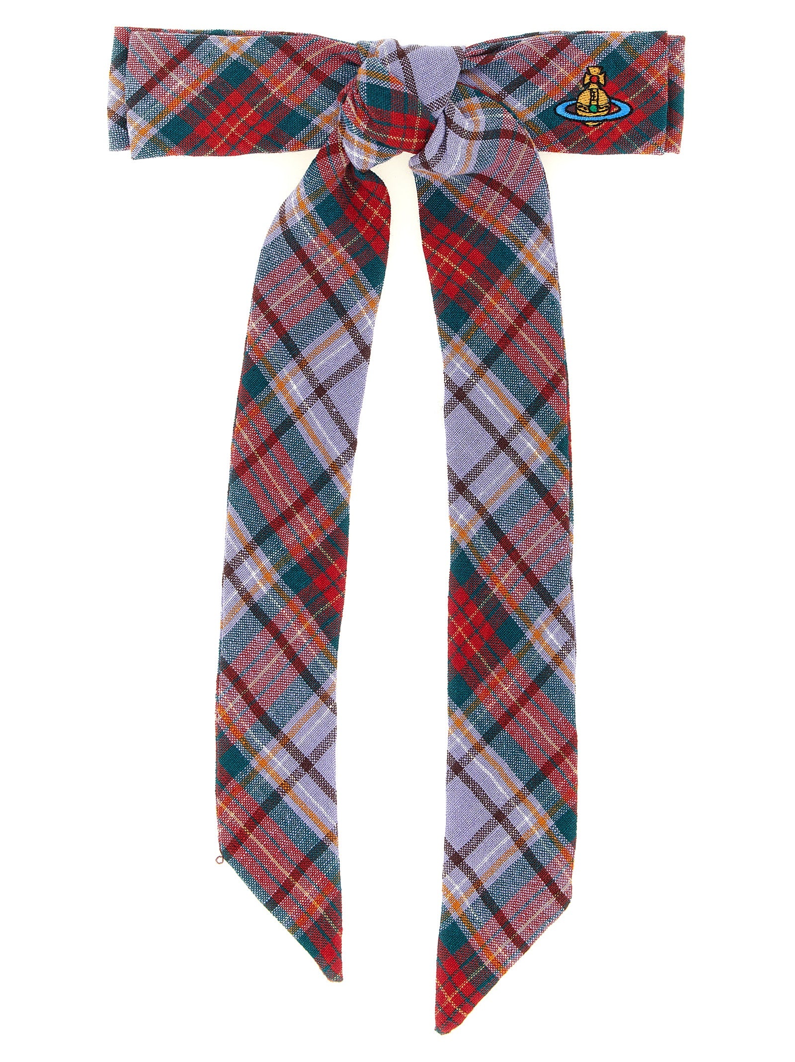 Vivienne Westwood Haarspange aus mehrfarbigem Leinen