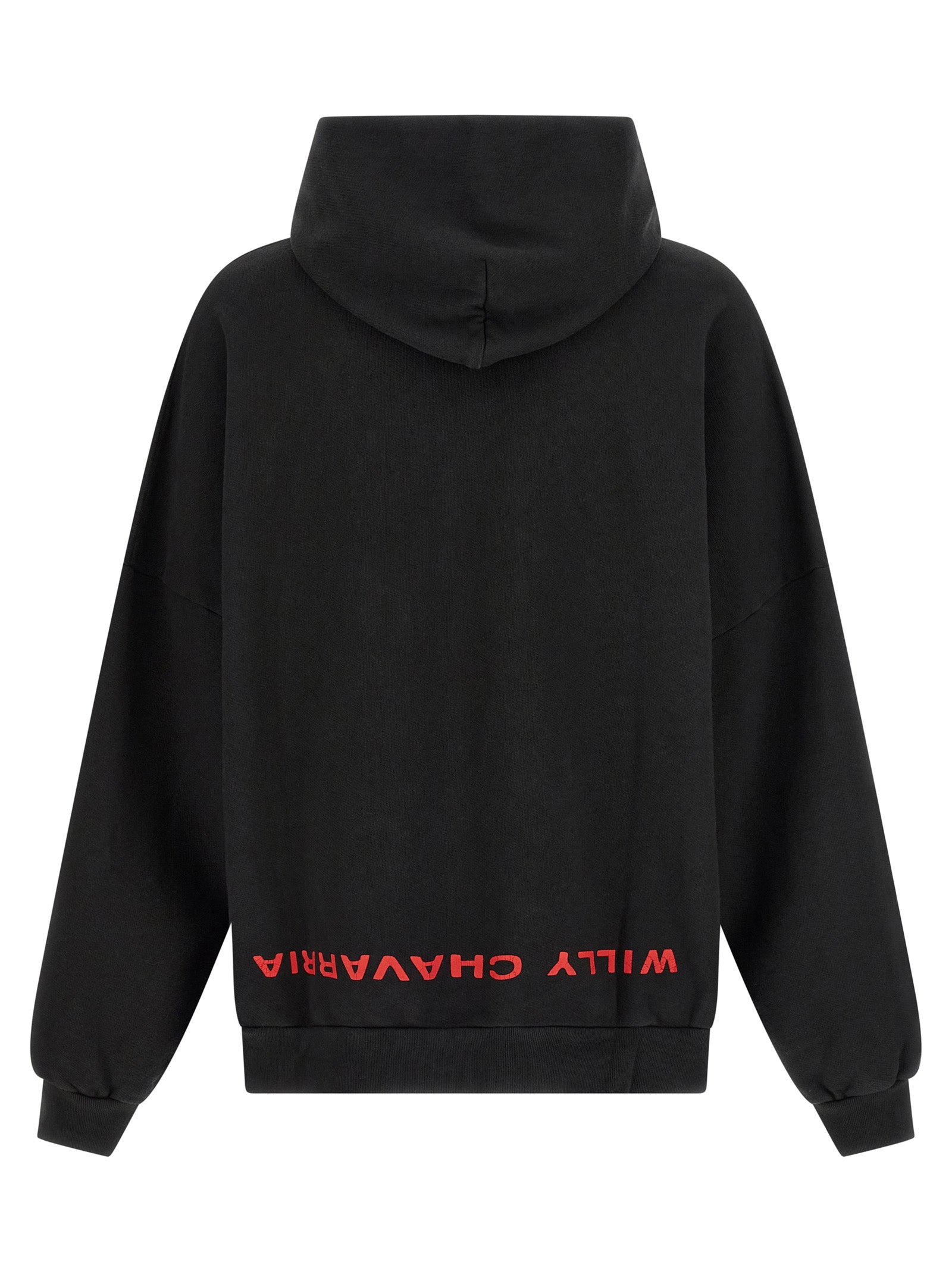 WILLY CHAVARRIA Schwarzer Baumwoll-Sweatshirt