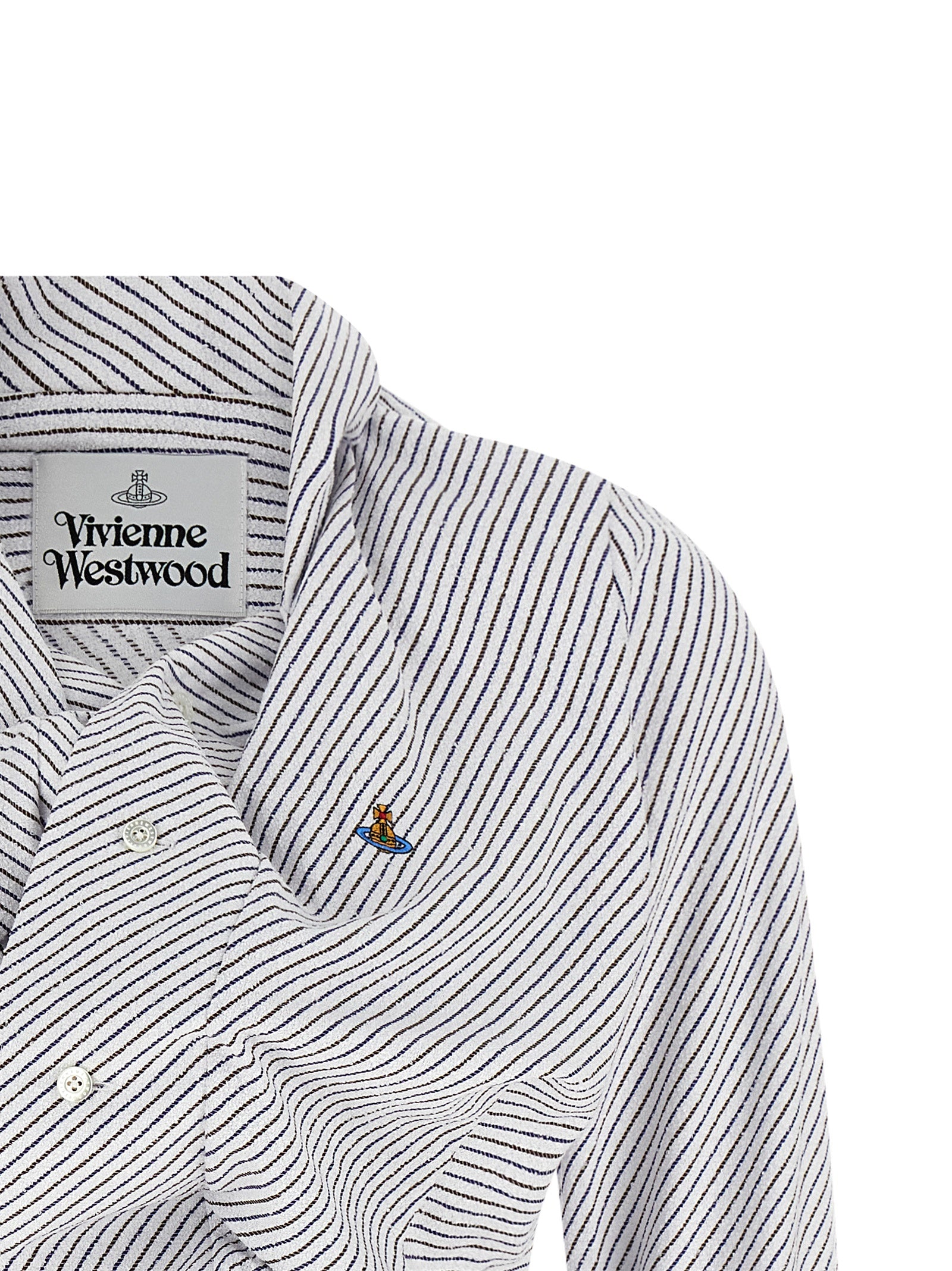 Vivienne Westwood Mehrfarbige Baumwollbluse