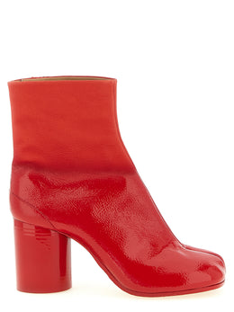 Maison Margiela Mehrfarbige Ankle Boots aus Rindsleder