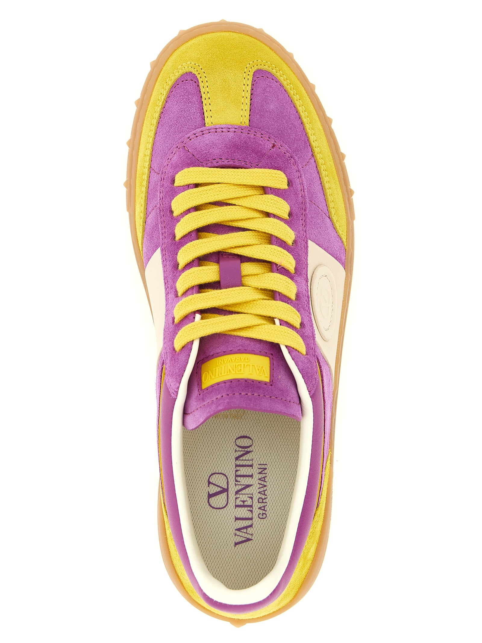Valentino Garavani Bunte Sneaker aus Kalbsleder