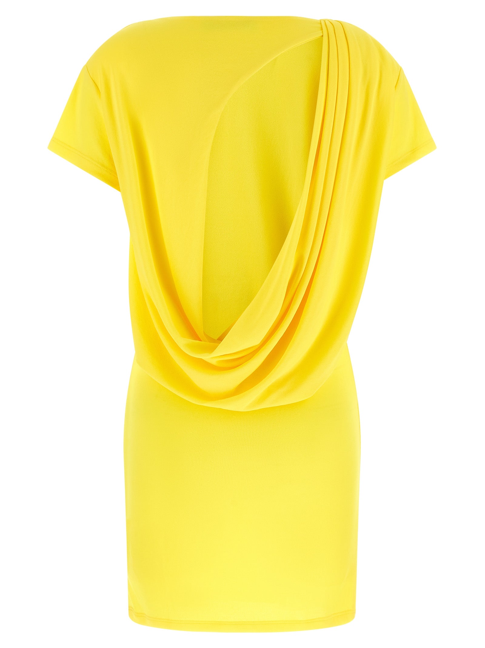 Jacquemus Zweifarbige Viskose-Kurzkleid
