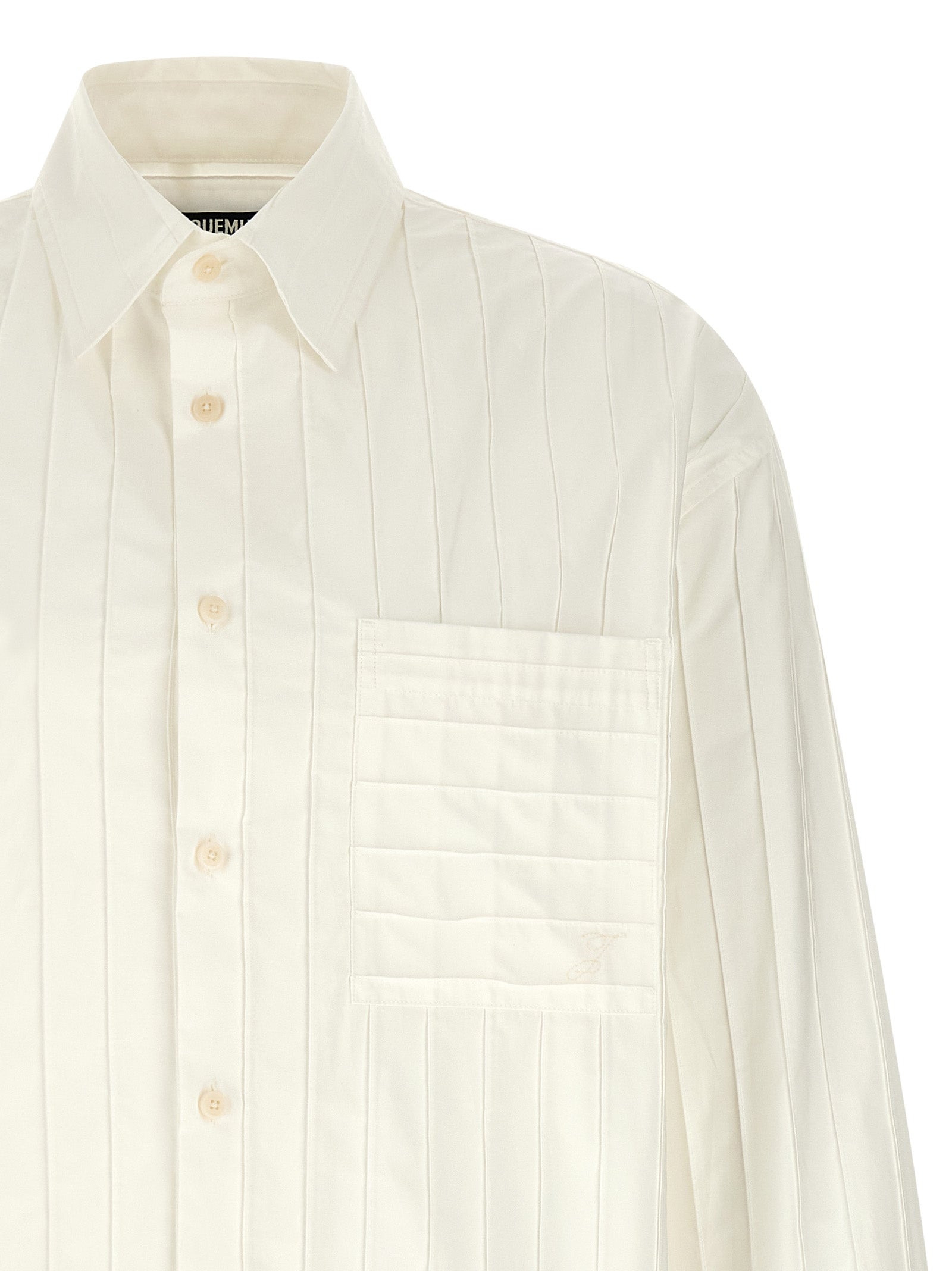 Jacquemus Weiße Baumwollbluse