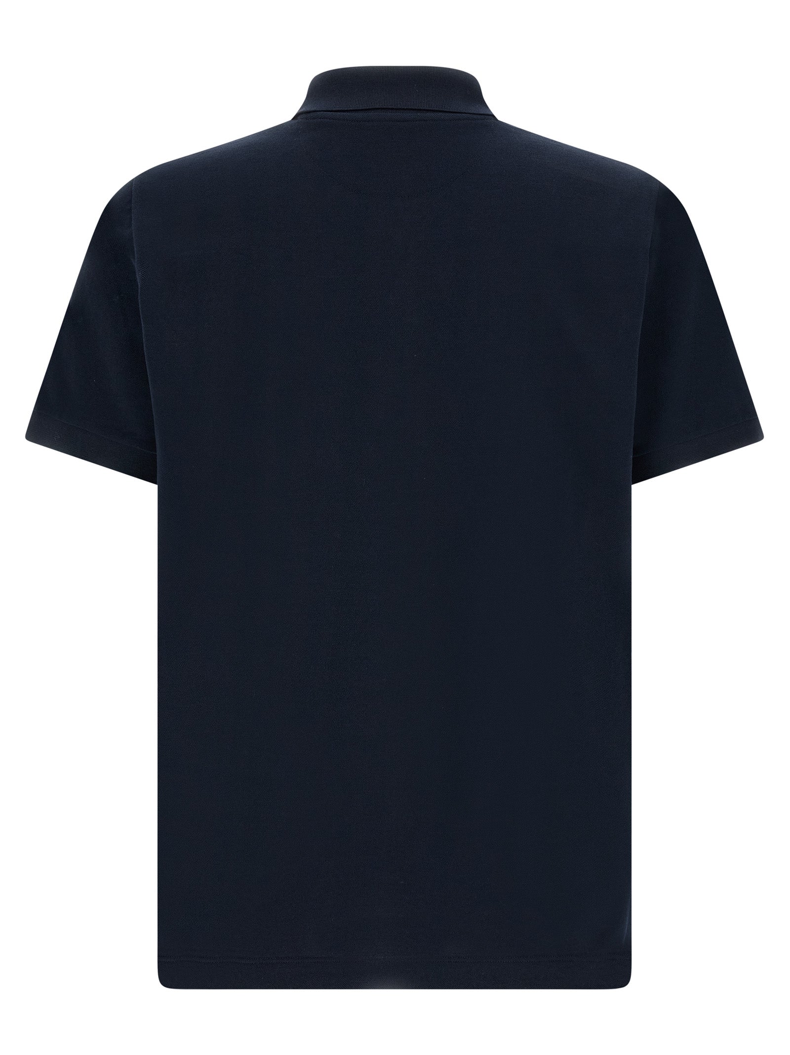 Fendi Blaues Baumwoll-Polohemd