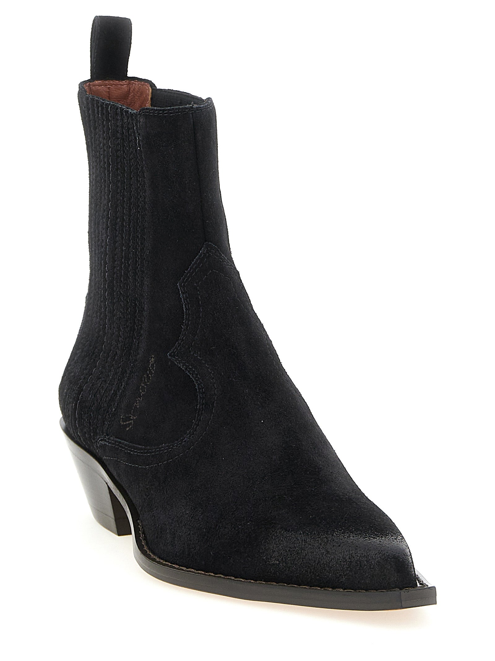Sonora Schwarze Chelsea Boots aus Kalbsleder