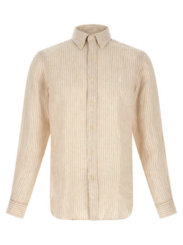 Polo Ralph Lauren Bicolor Leinenbluse
