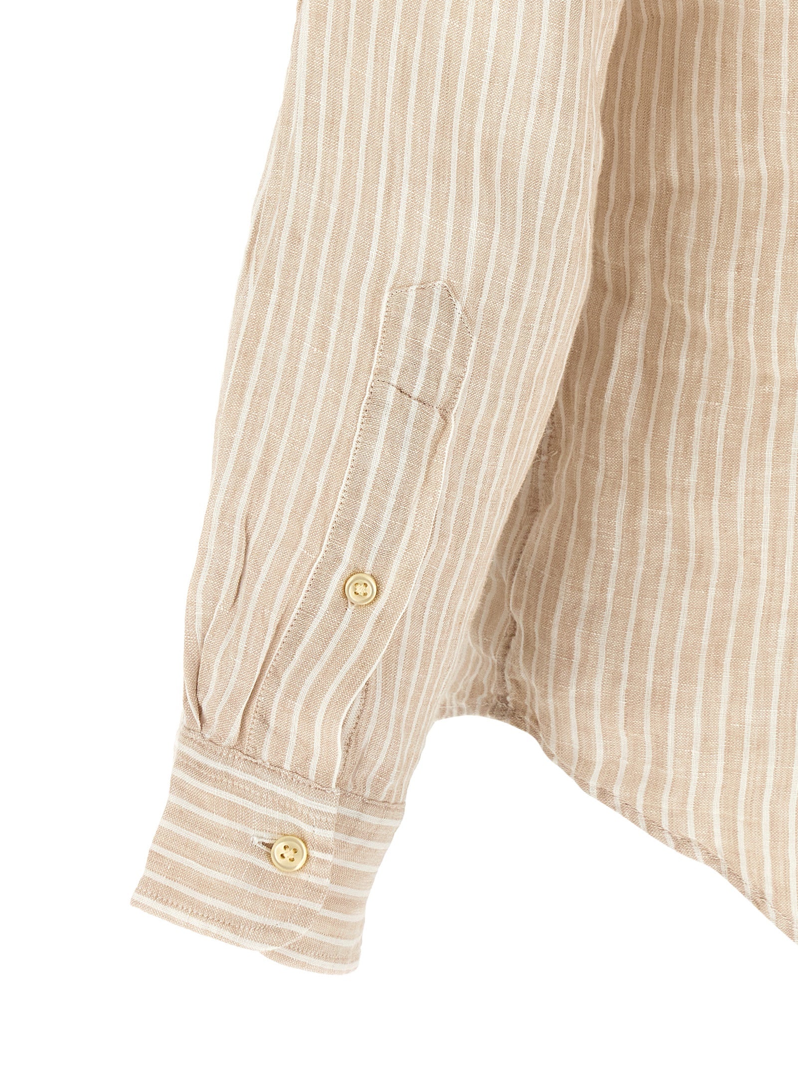 Polo Ralph Lauren Bicolor Leinenbluse