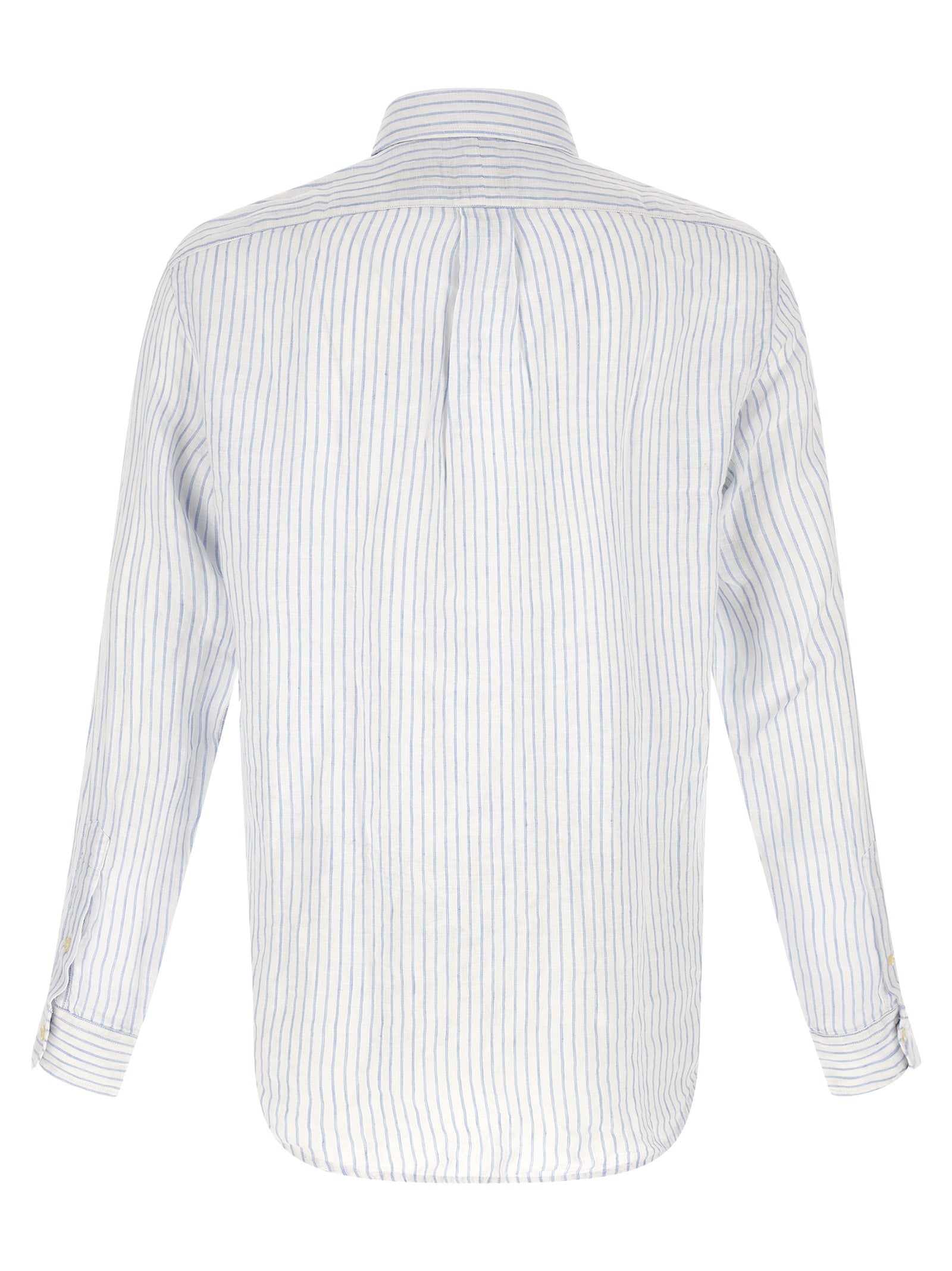 Polo Ralph Lauren Blaue Leinenbluse