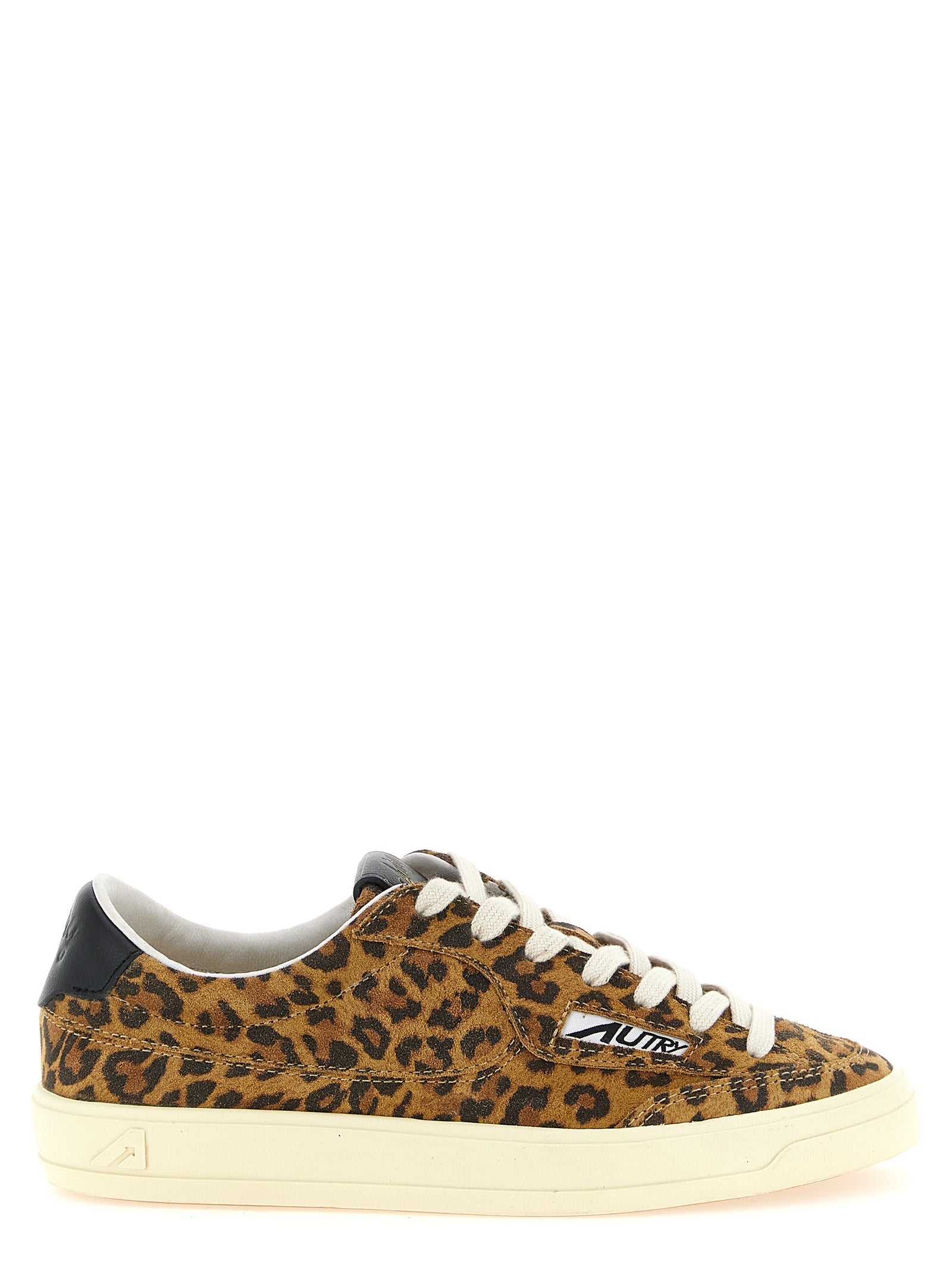 Autry Sneakers aus braunem Rindsleder, Low-Top