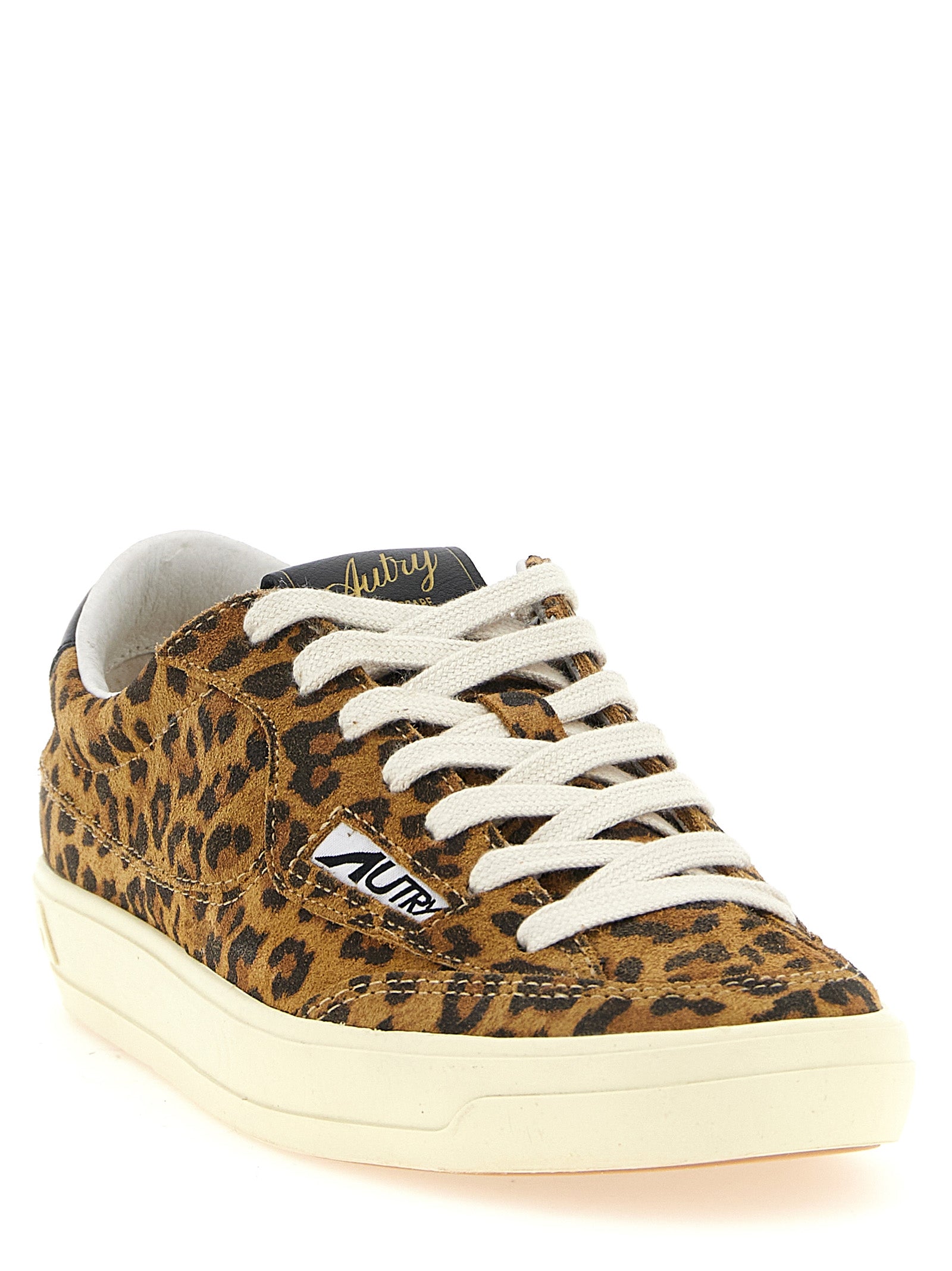 Autry Sneakers aus braunem Rindsleder, Low-Top
