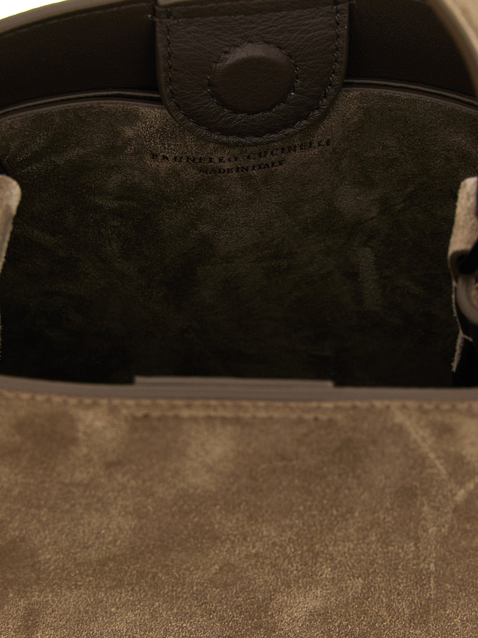 Brunello Cucinelli Braune Kalbsleder-Handtasche