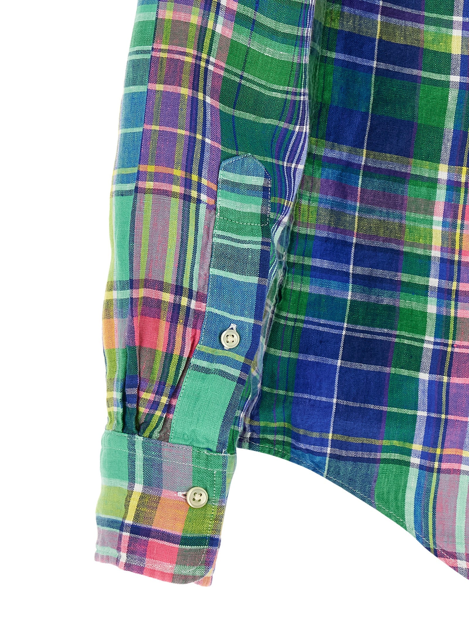 Polo Ralph Lauren Mehrfarbige Leinenbluse
