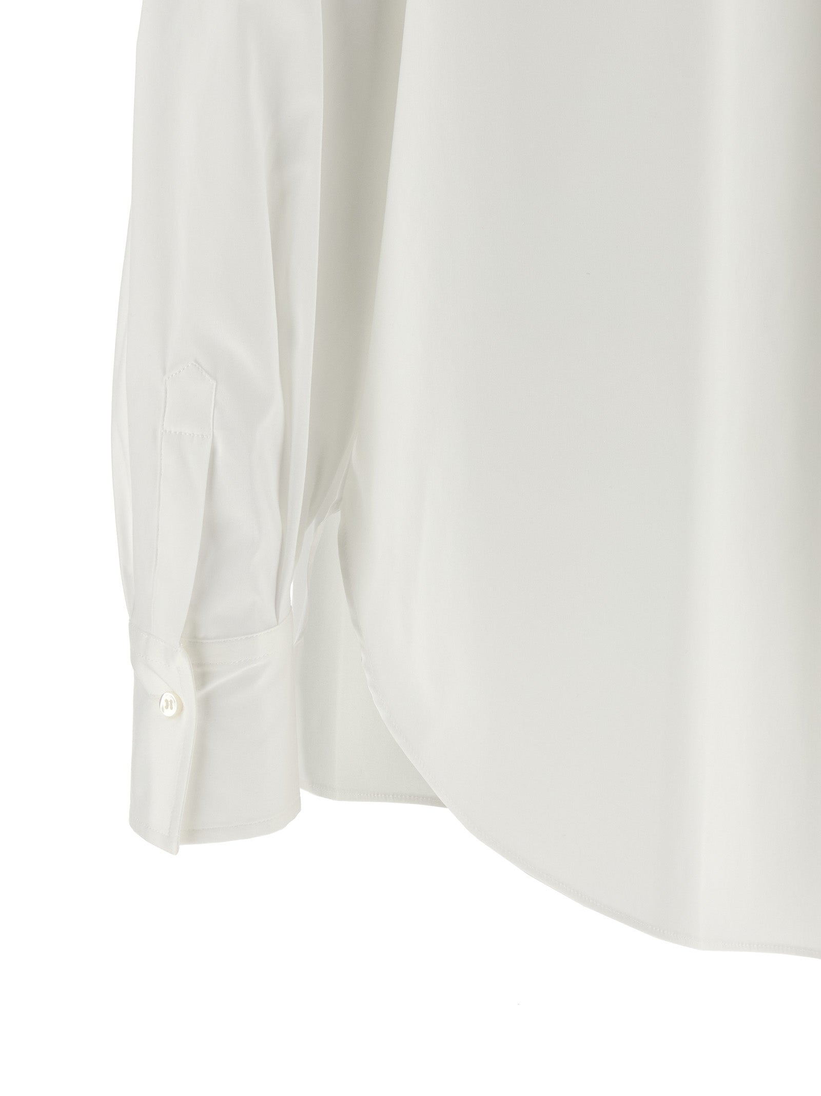 Brunello Cucinelli Weiße Baumwollbluse