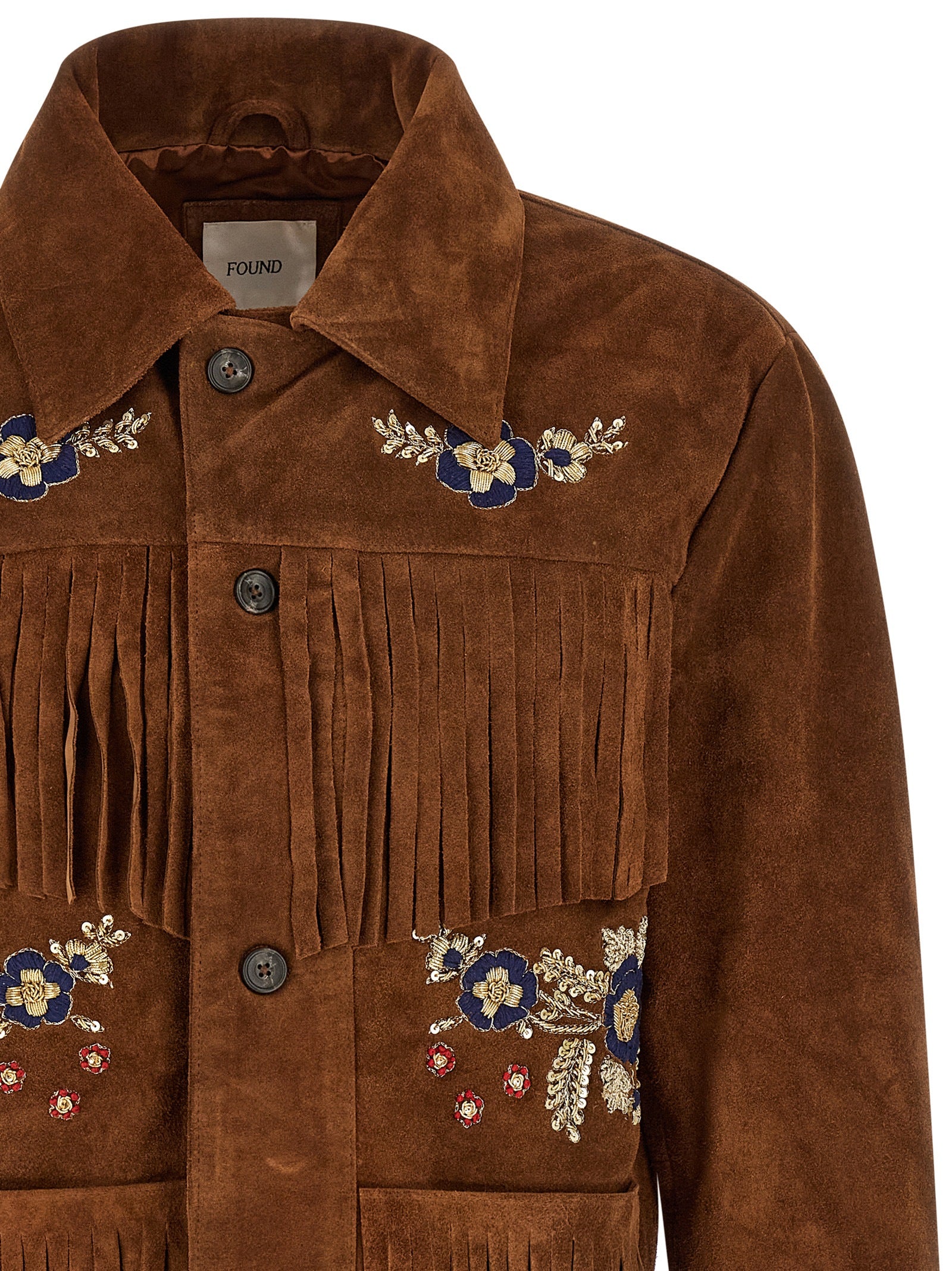 FOUND Braune Lederjacke