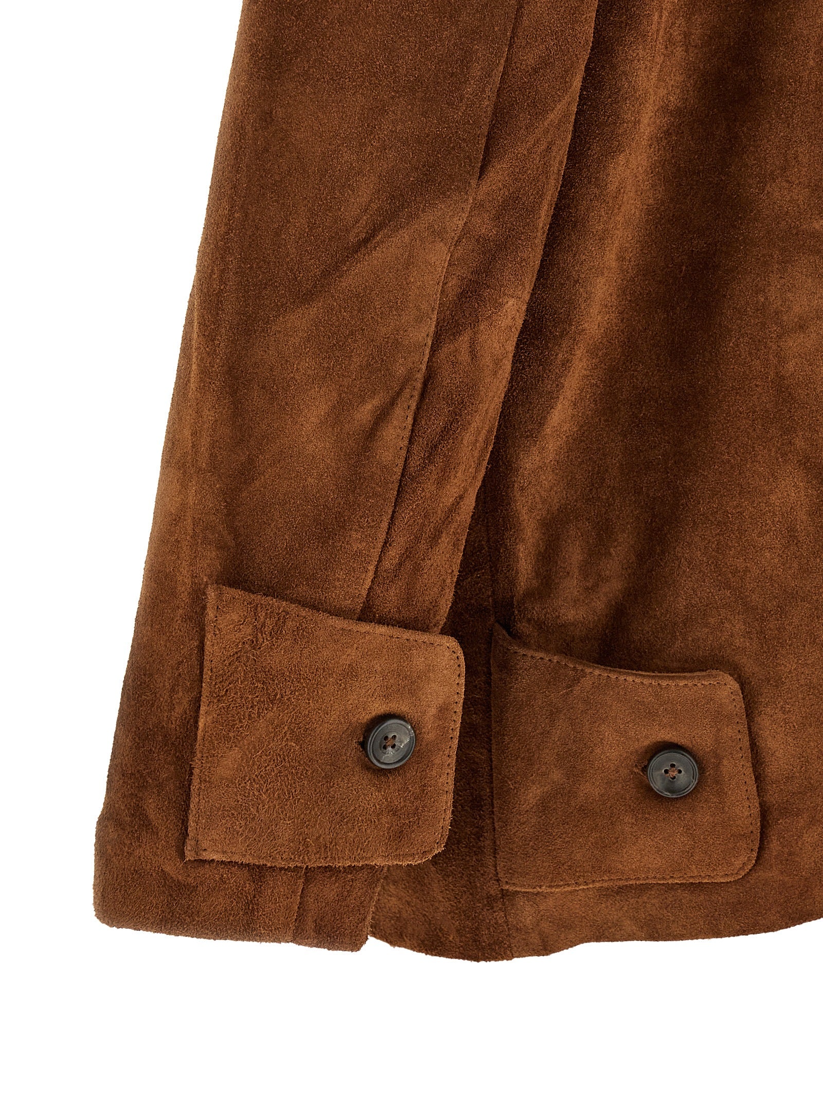 FOUND Braune Lederjacke