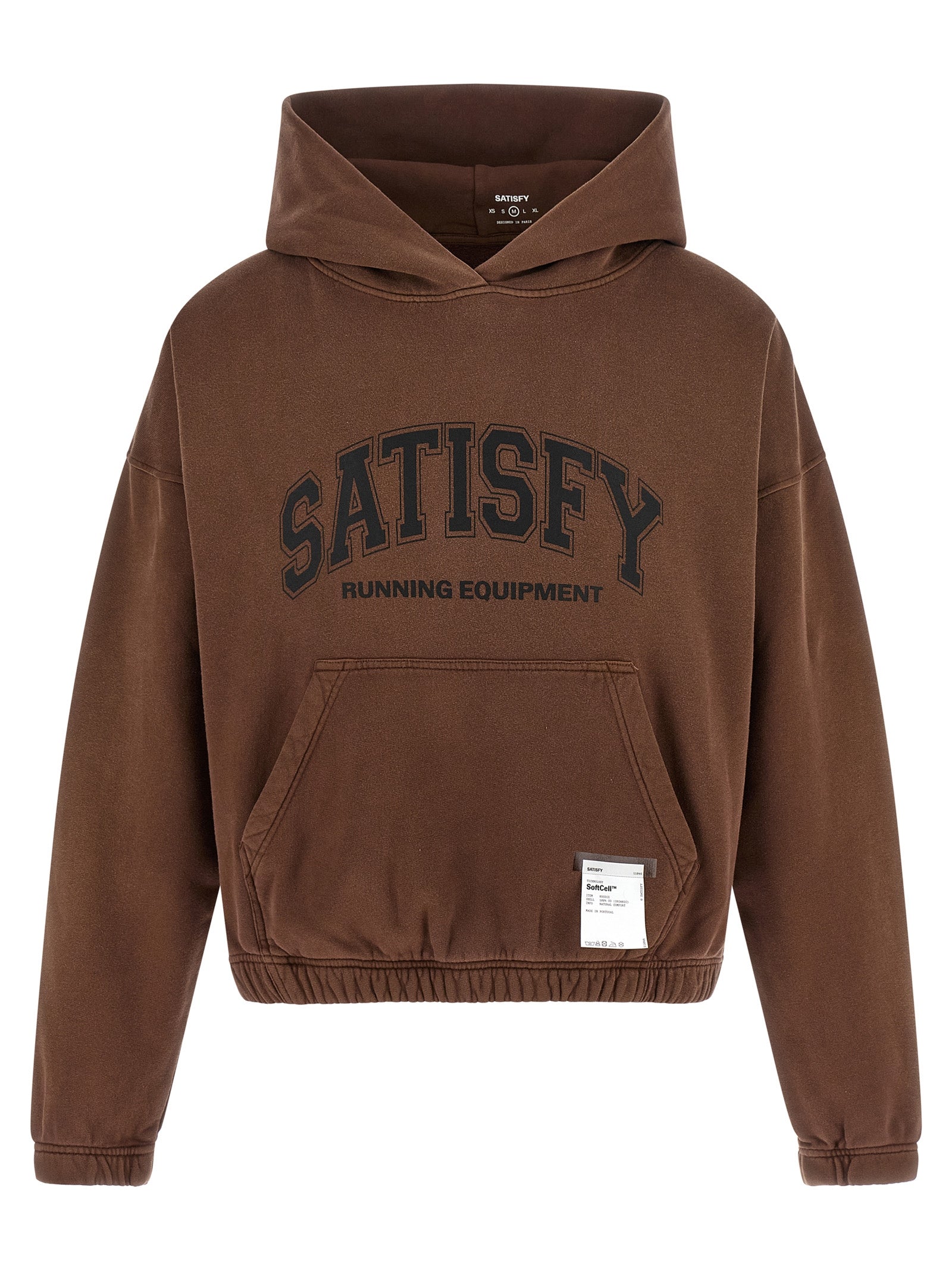 SATISFY Brauner Pullover aus Bio-Baumwolle
