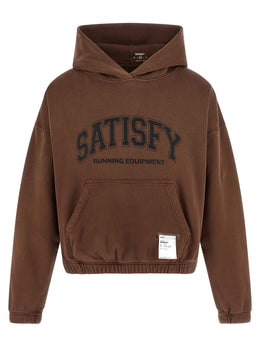 SATISFY Brauner Pullover aus Bio-Baumwolle