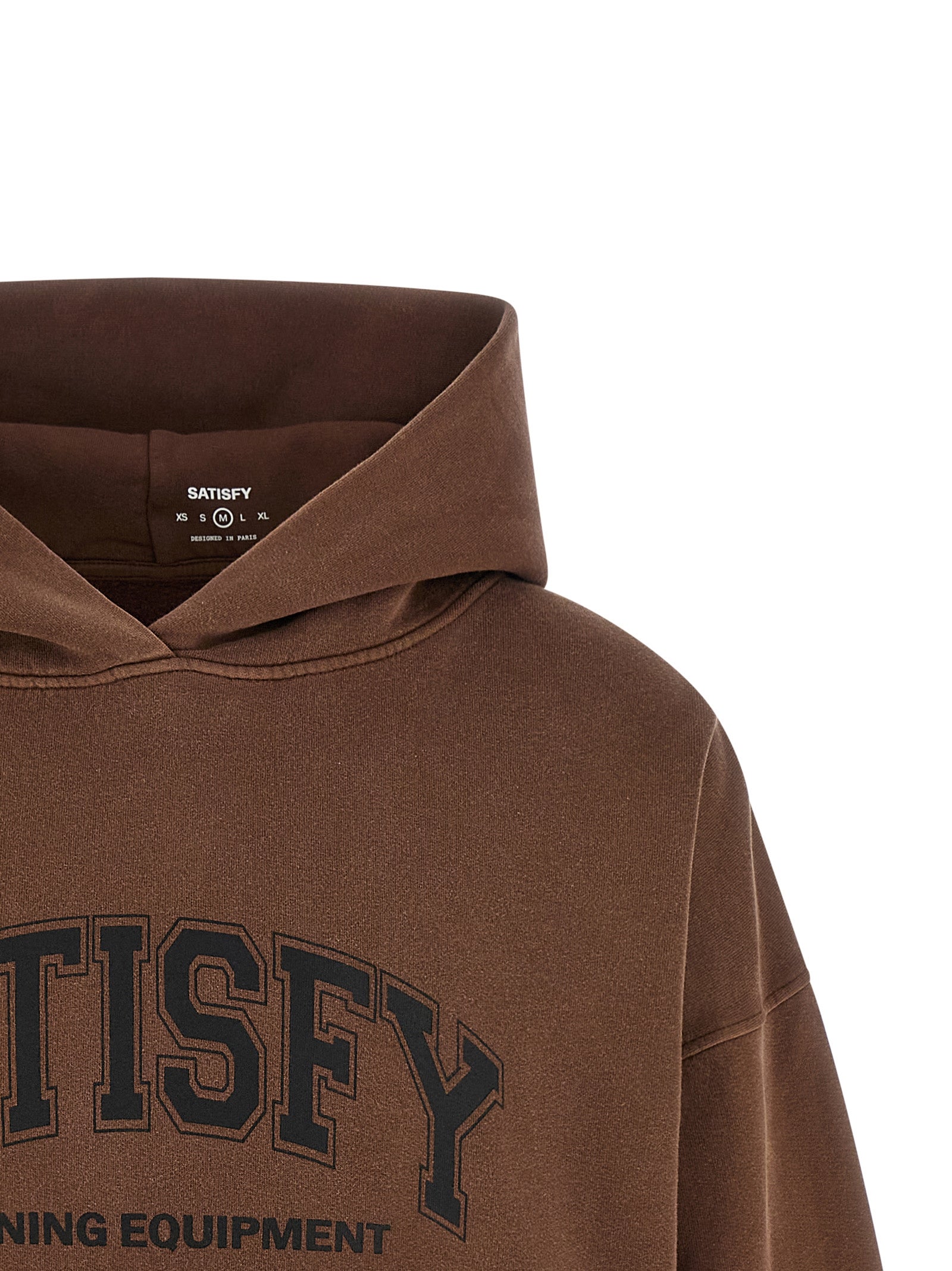 SATISFY Brauner Pullover aus Bio-Baumwolle