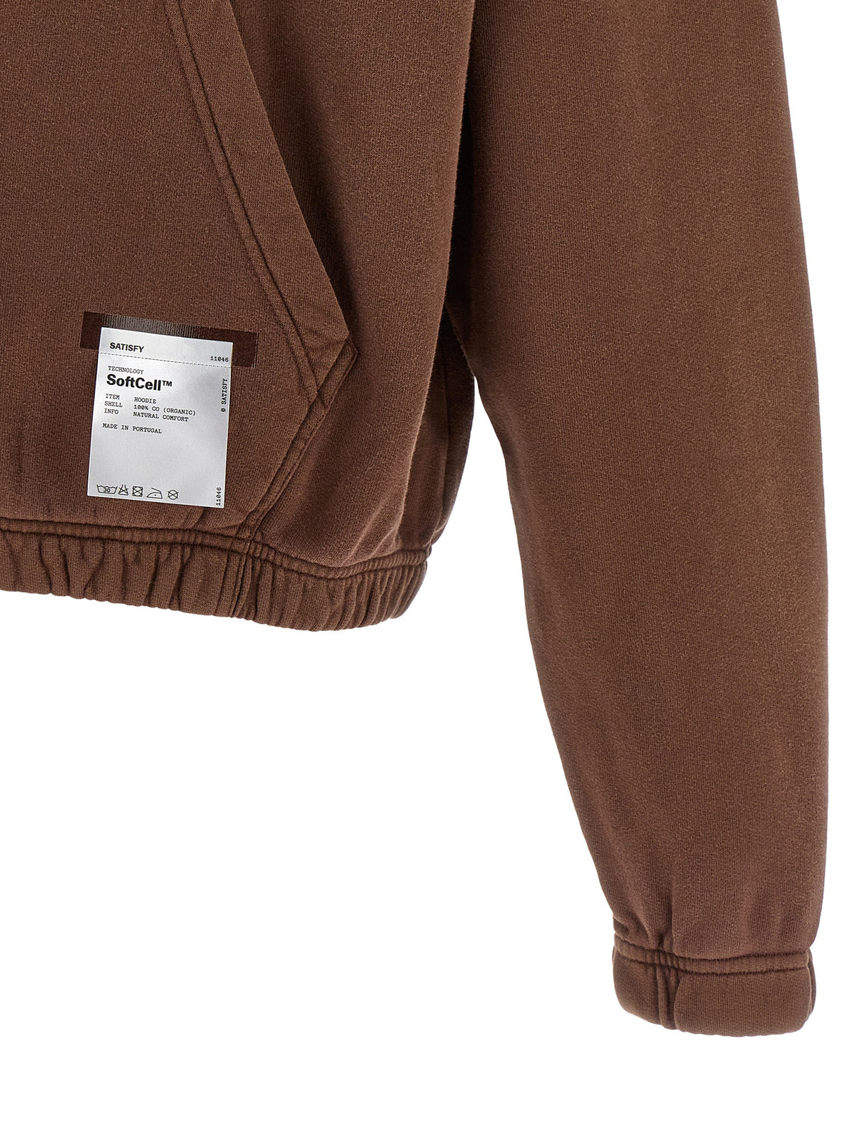 SATISFY Brauner Pullover aus Bio-Baumwolle