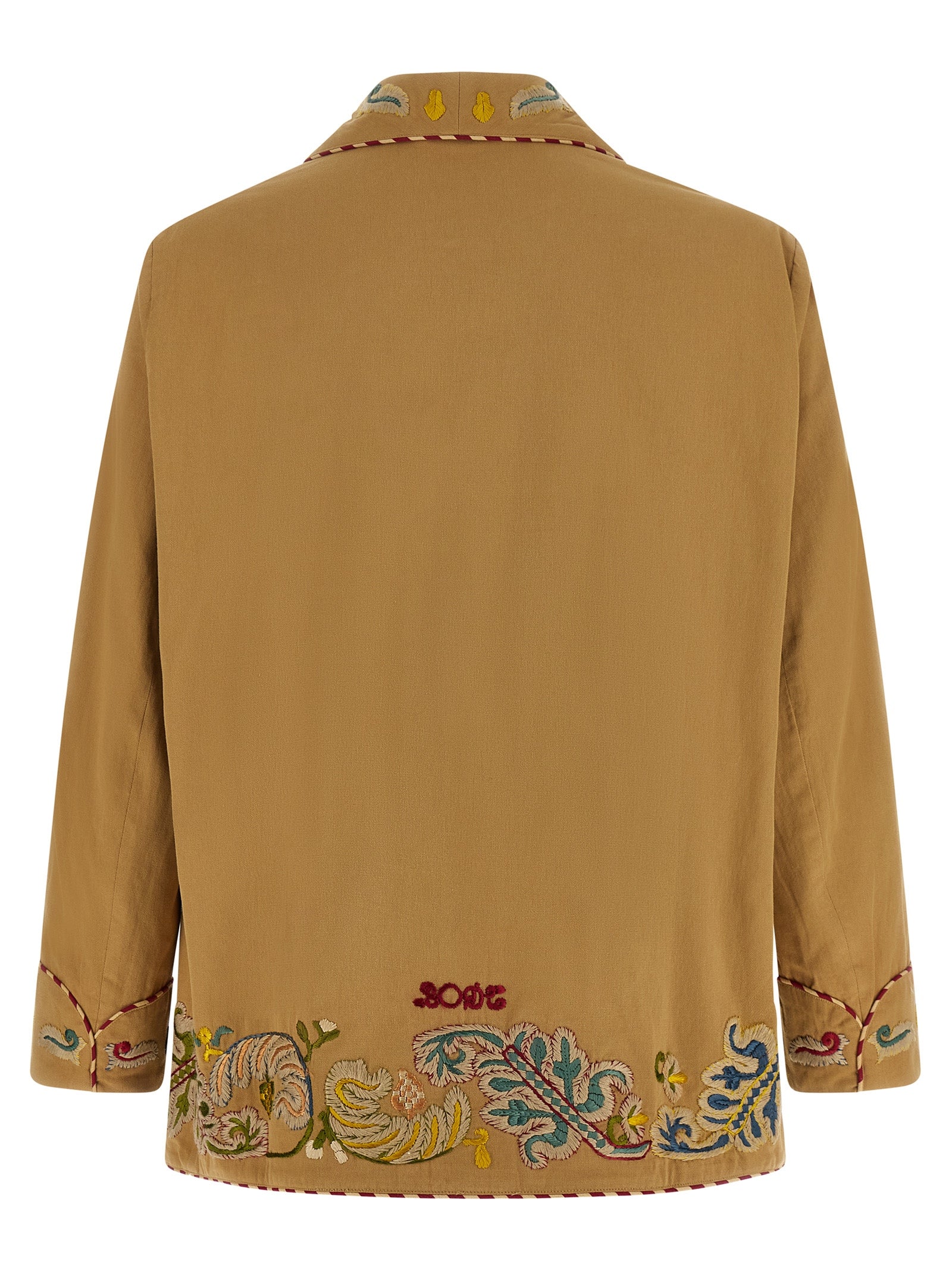 BODE Beige Baumwollblazer