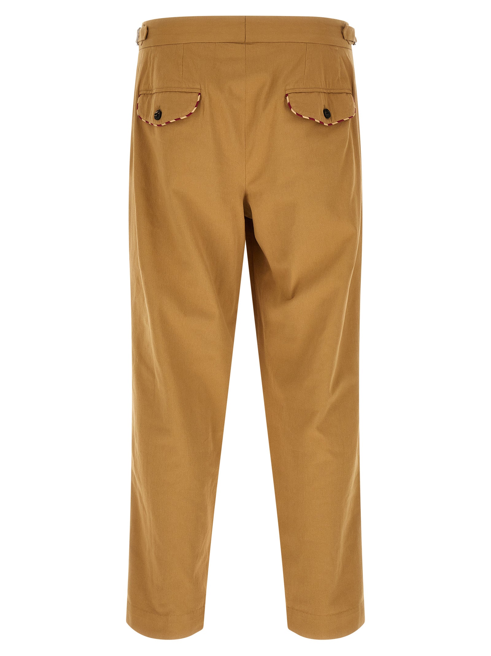BODE Beige Cotton Casual Pants
