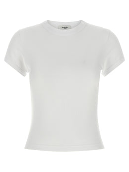 Saint Laurent Weißes Baumwoll-T-Shirt