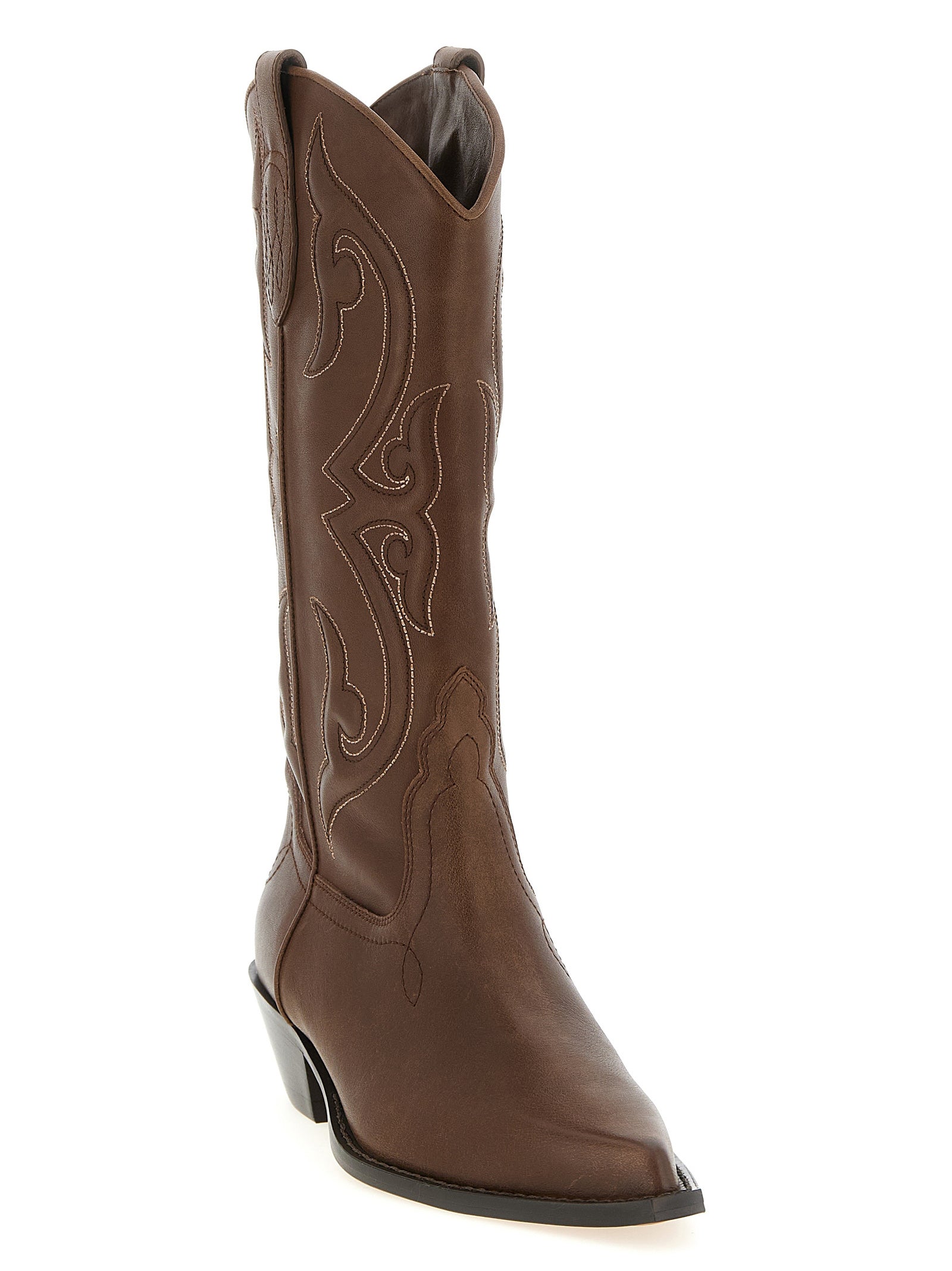 Sonora Chelsea Boots aus braunem Kalbsleder