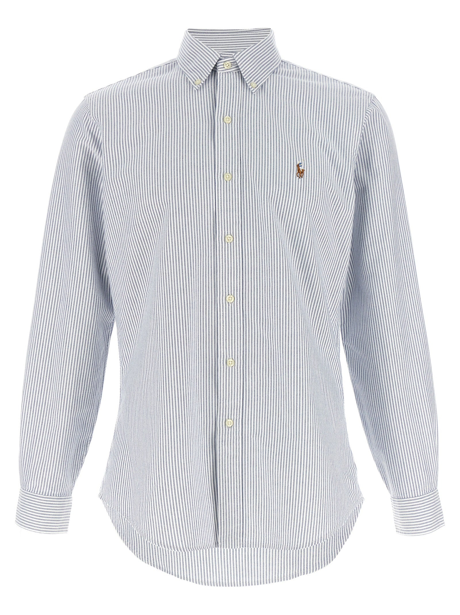 Polo Ralph Lauren Blaue Baumwollbluse