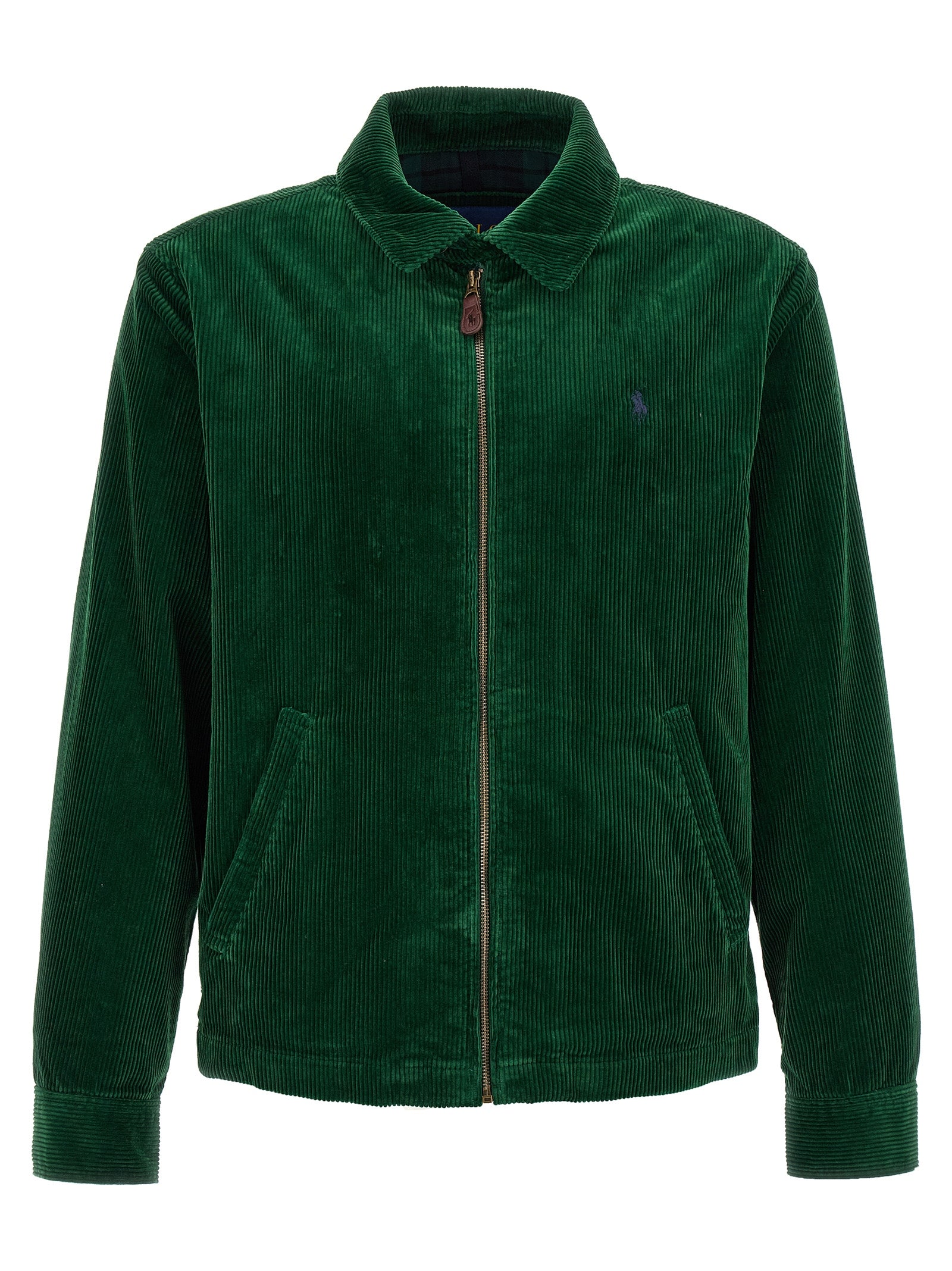 Polo Ralph Lauren Zweifarbiger Baumwollmantel