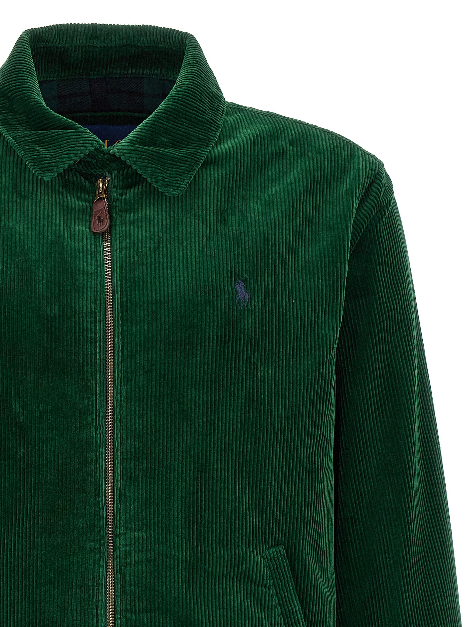 Polo Ralph Lauren Zweifarbiger Baumwollmantel